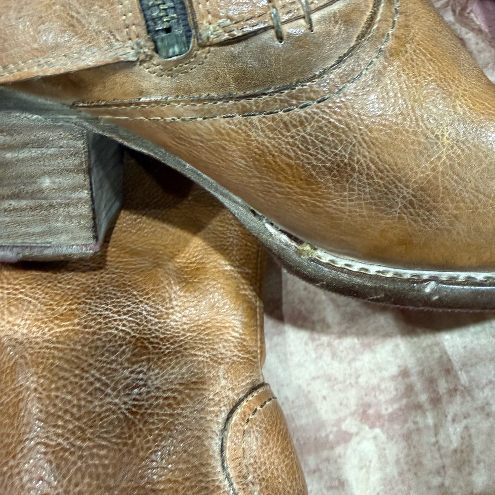 Bed Stu Iris Bootie / Distressed Boots / Distressed Bootie - Picture 9 of 9